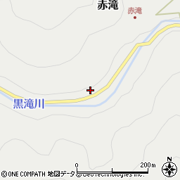 奈良県吉野郡黒滝村赤滝324周辺の地図