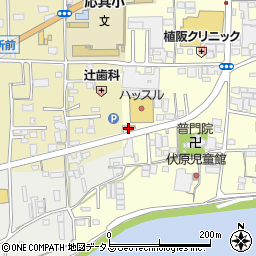 高野口伏原郵便局周辺の地図