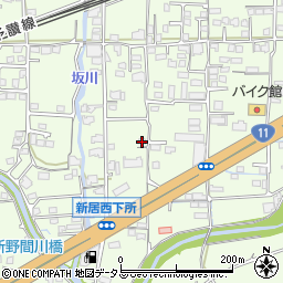 香川県高松市国分寺町新居535周辺の地図