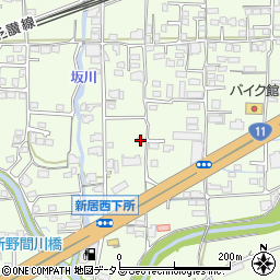 香川県高松市国分寺町新居535周辺の地図