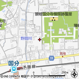 香川県高松市国分寺町国分2041周辺の地図
