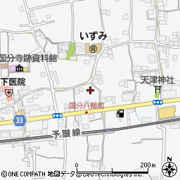 香川県高松市国分寺町国分836周辺の地図