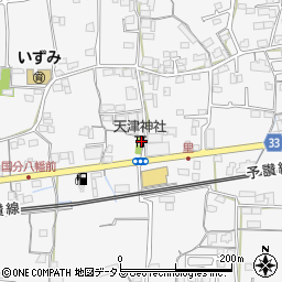 香川県高松市国分寺町国分389周辺の地図