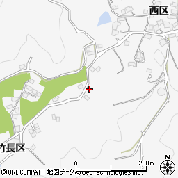 広島県尾道市因島田熊町竹長区3722周辺の地図