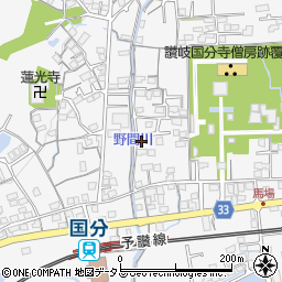 香川県高松市国分寺町国分2047周辺の地図