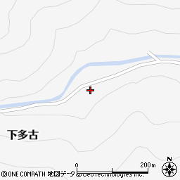 奈良県吉野郡川上村下多古829周辺の地図