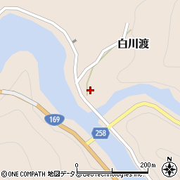 奈良県吉野郡川上村白川渡113周辺の地図