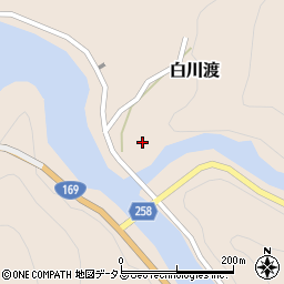奈良県吉野郡川上村白川渡112周辺の地図