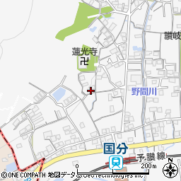 香川県高松市国分寺町国分1146周辺の地図