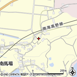 和歌山県橋本市南馬場288周辺の地図