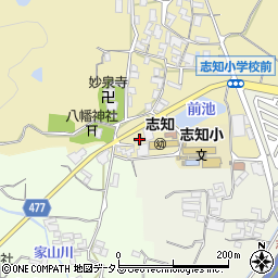 兵庫県南あわじ市志知南5周辺の地図