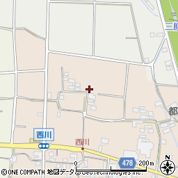 兵庫県南あわじ市榎列西川46周辺の地図