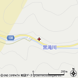 奈良県吉野郡黒滝村赤滝348周辺の地図