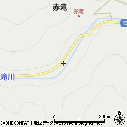 奈良県吉野郡黒滝村赤滝310周辺の地図