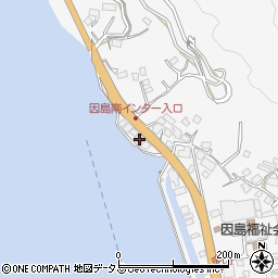 広島県尾道市因島田熊町竹長区4654-1周辺の地図