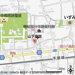 香川県高松市国分寺町国分2166周辺の地図