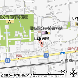 香川県高松市国分寺町国分2154周辺の地図