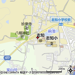 兵庫県南あわじ市志知南10周辺の地図