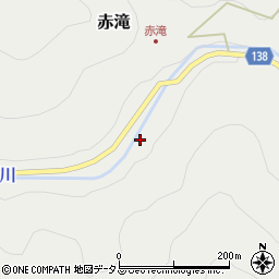 奈良県吉野郡黒滝村赤滝78-2周辺の地図