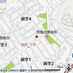 広島県廿日市市前空周辺の地図