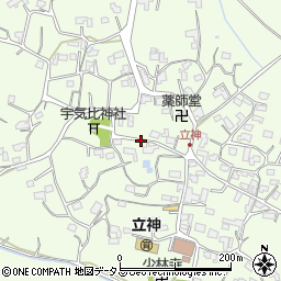 三重県志摩市阿児町立神周辺の地図