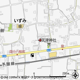 香川県高松市国分寺町国分386周辺の地図