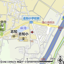 兵庫県南あわじ市志知南27周辺の地図
