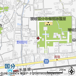 香川県高松市国分寺町国分2014周辺の地図