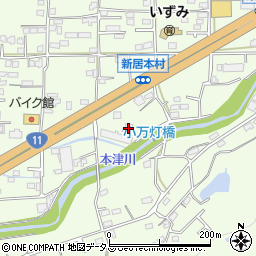 香川県高松市国分寺町新居301周辺の地図