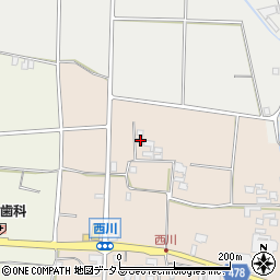 兵庫県南あわじ市榎列西川61周辺の地図