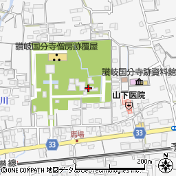香川県高松市国分寺町国分2080周辺の地図