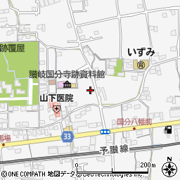 香川県高松市国分寺町国分2171周辺の地図