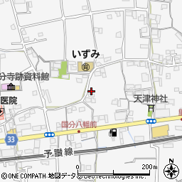 香川県高松市国分寺町国分401周辺の地図