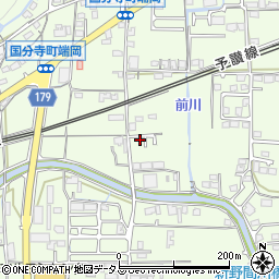 香川県高松市国分寺町新居1701-5周辺の地図