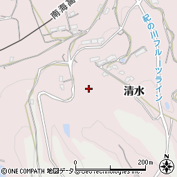 和歌山県橋本市清水1549周辺の地図