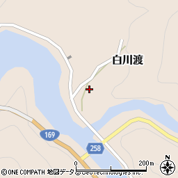 奈良県吉野郡川上村白川渡123周辺の地図