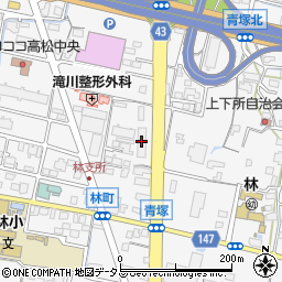 北野芳樹税理士事務所周辺の地図