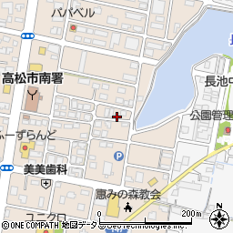 香川県高松市多肥下町1537-11周辺の地図