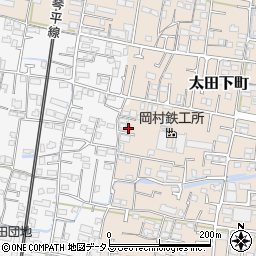 香川県高松市太田下町1692周辺の地図