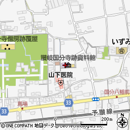 香川県高松市国分寺町国分2177周辺の地図
