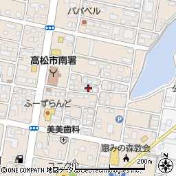 香川県高松市多肥下町1535-7周辺の地図