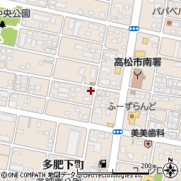 香川県高松市多肥下町1516-7周辺の地図