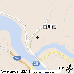 奈良県吉野郡川上村白川渡124周辺の地図