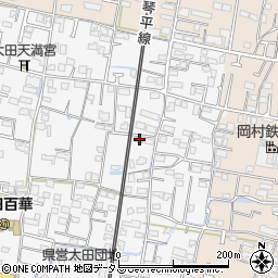 香川県高松市太田上町1244周辺の地図