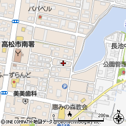 香川県高松市多肥下町1537-5周辺の地図
