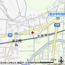 香川県高松市国分寺町国分27周辺の地図