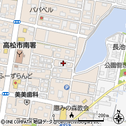 香川県高松市多肥下町1537周辺の地図
