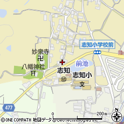 志知南ライスセンター周辺の地図