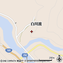 奈良県吉野郡川上村白川渡138周辺の地図
