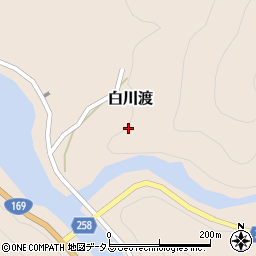 奈良県吉野郡川上村白川渡75周辺の地図